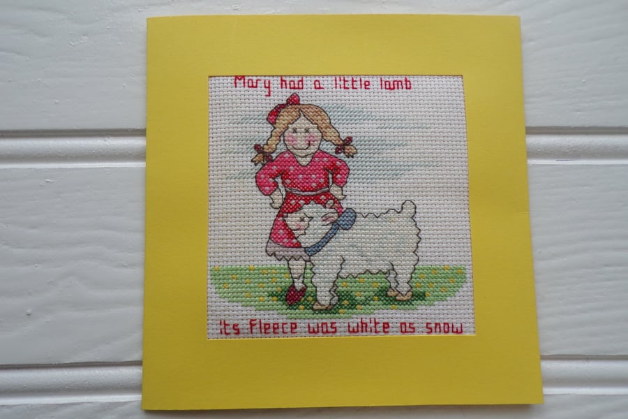 Birthday card, Childrens Birthday Card, Nursery Rhyme Card