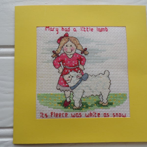 Birthday card, Childrens Birthday Card, Nursery Rhyme Card