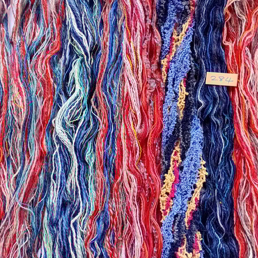 Bundle of creative threads for textile arts and creative crafts