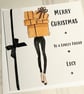 Merry Christmas card for Sister, Mum, Best friend, Daughter, granddaughter, Niec - Image 2