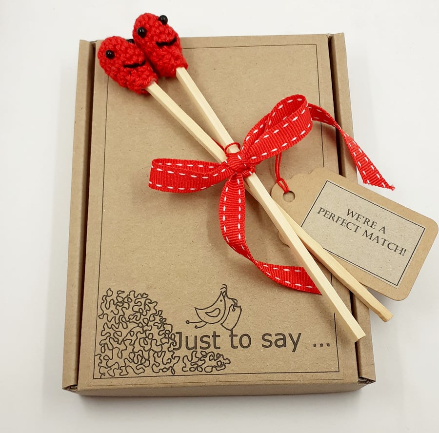 Crochet 'Perfect Match' Matchsticks 