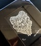 6 Horned Krampus - Black Editions  - Mini Mono Prints - Different Colours - Image 4