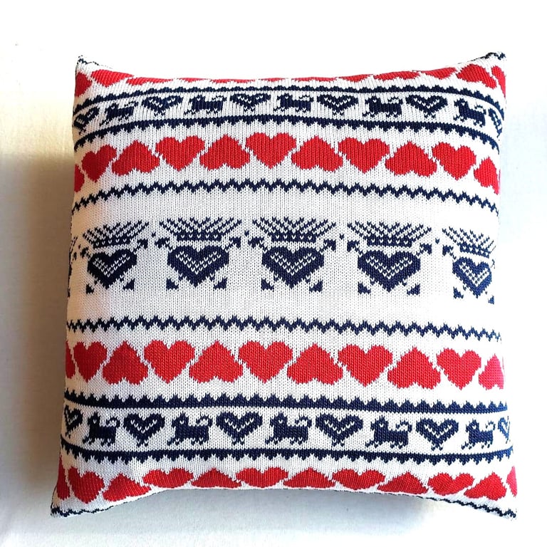 Folklore cushion cover (sample sale)