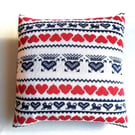 Folklore cushion cover (sample sale)