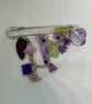 Lilac kilt pin - Image 4
