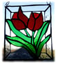Tulip Stained Glass Picture Flower Suncatcher Spring - Image 2