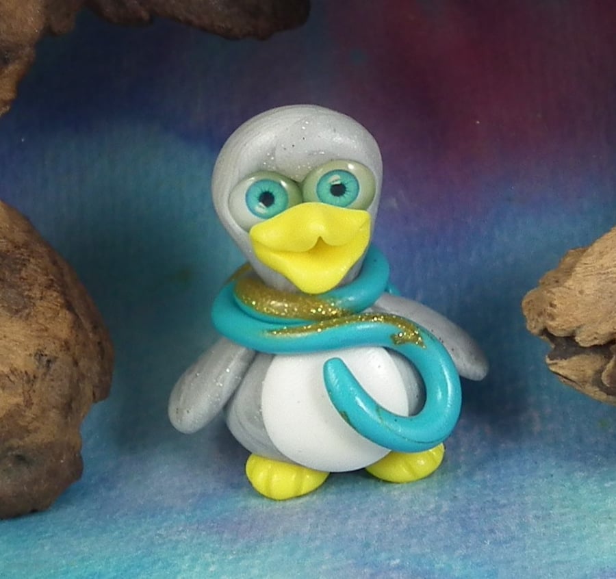 Sale Infant Penguin 'Perdi' OOAK Sculpt by Ann Galvin