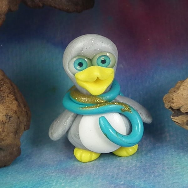 Sale Infant Penguin 'Perdi' OOAK Sculpt by Ann Galvin