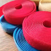 Hook and Loop Tape sew-on 20mm - Red and Blue (4metres)