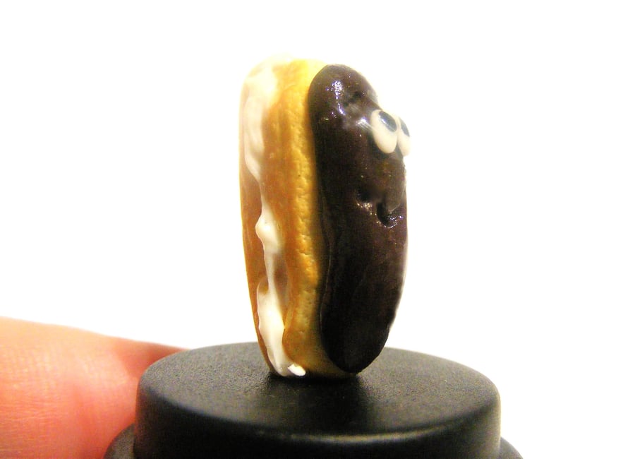 Pet eclair, Eclair Pet Chocolate eclair, Gift for baker, Choux, Pastry gift