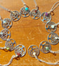 Sterling Silver and Opal Tree of Life Necklace - October Birthstone - Image 2