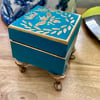 Queen Bee Footed Trinket Jewellery Box