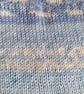 Hand Knitted Baby Blanket Blue Fair Isle Pram Blanket Gender Neutral - Image 6