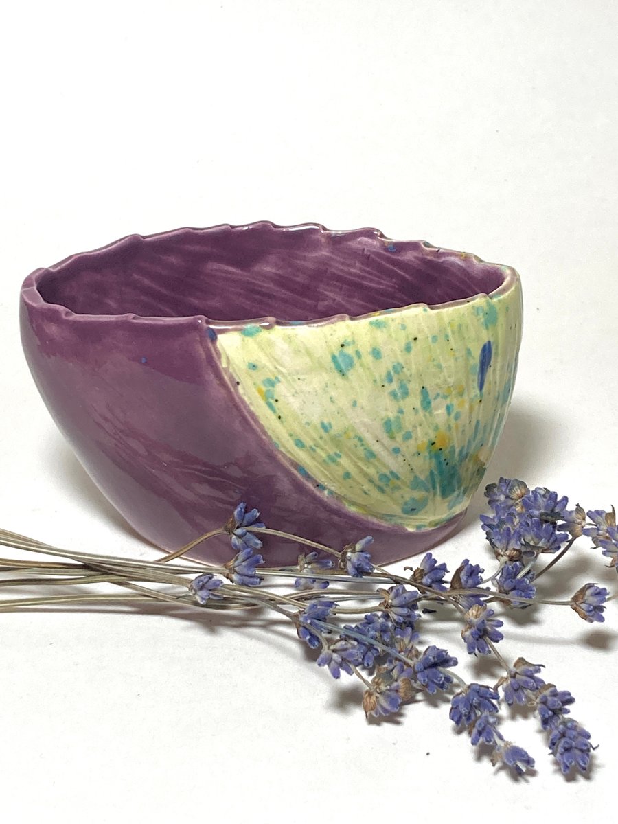 Hand Coiled Oval Pot