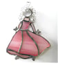 Princess Suncatcher Stained Glass Cinderella Dancer Pink 012 - Image 3