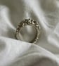 Silver Lava Textured Ring
