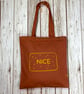 Organic Cotton bag biscuit shopper. Bourbon, Custard Cream, Nice, Rich Tea,  - Image 4