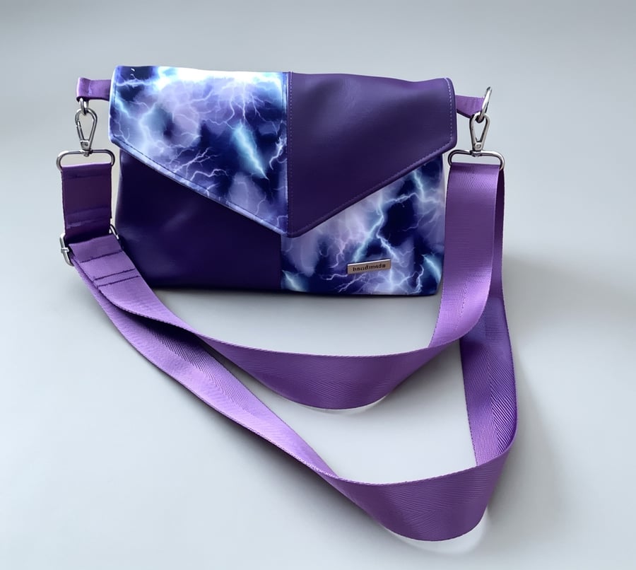 Faux leather bag