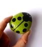 Green Ladybird Stone - MADE TO ORDER - Image 2