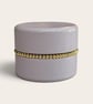 Pale & Gold Beaded Trinket Box - Image 5