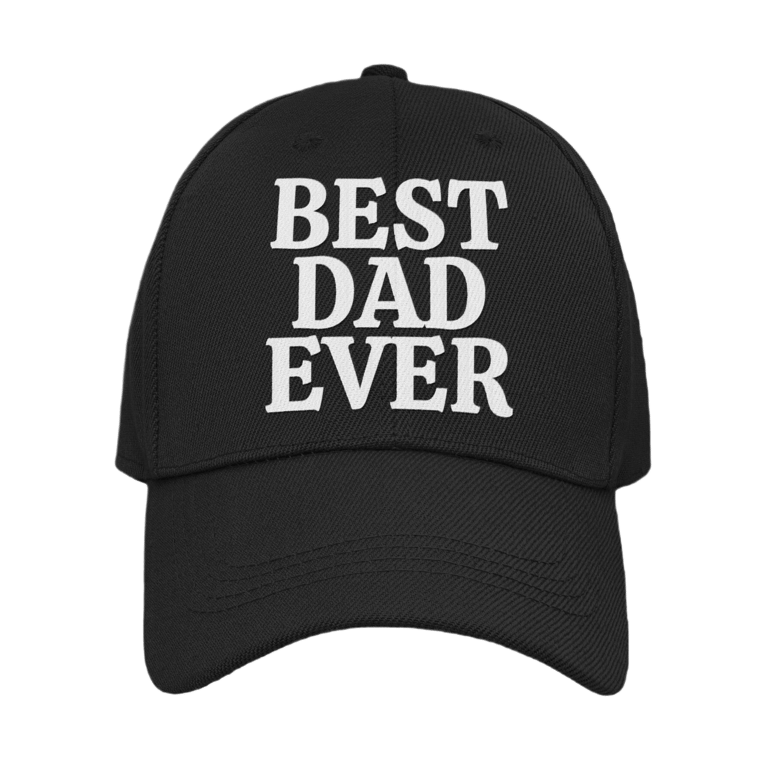 Dad Fathers day Cap present Best Dad EVER Cap
