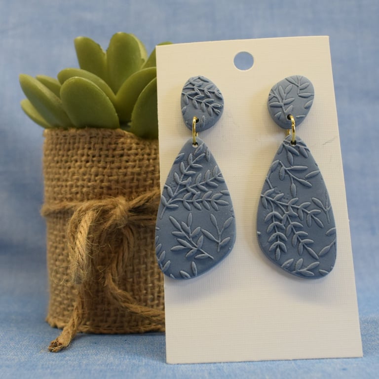 Botanical Organic Statement Earrings