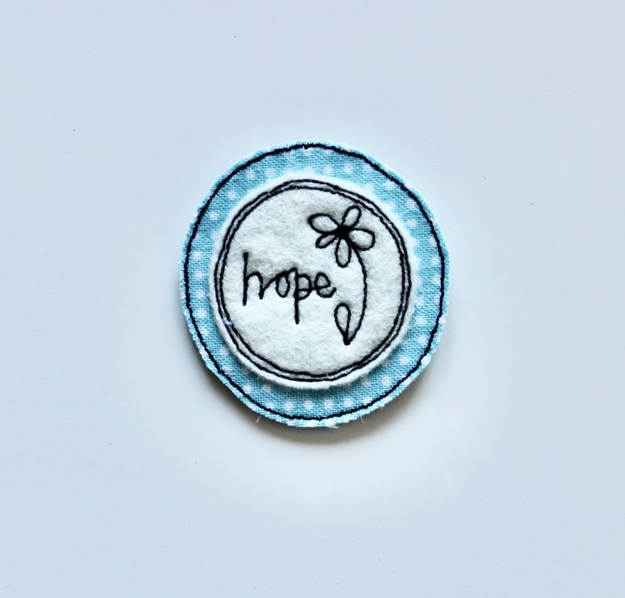'Hope' Handmade Magnet