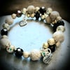 Perranporth beach sand bead bracelet 