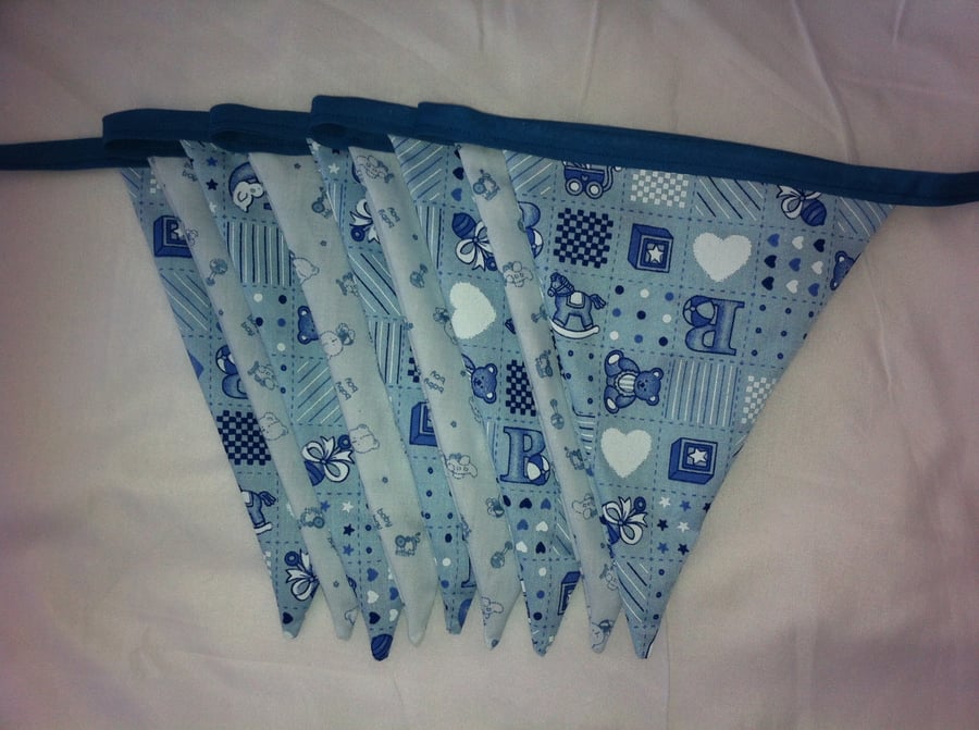 Baby boy bunting