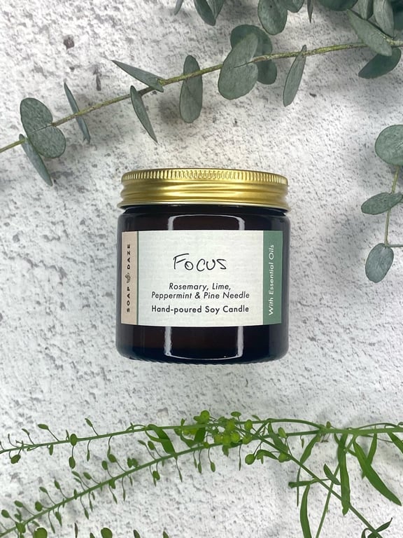 Focus Soy Wax Aromatherapy Candle
