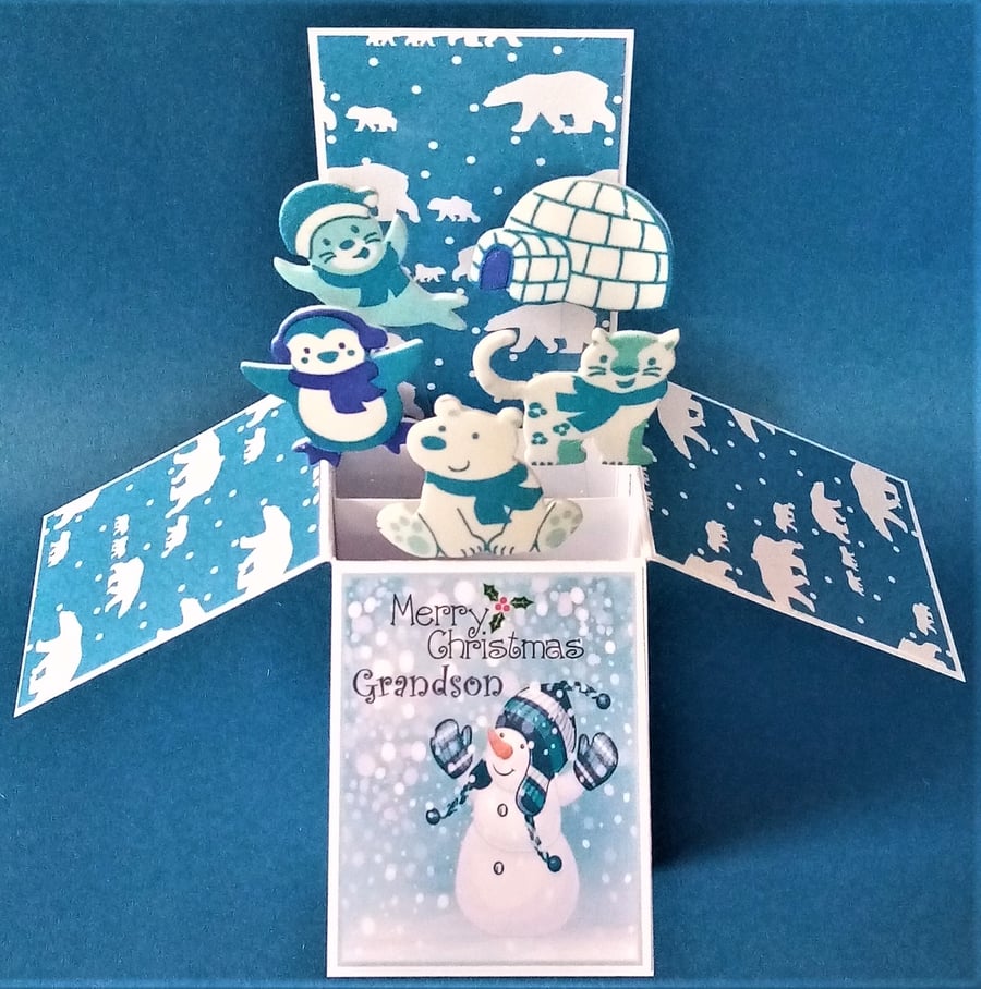 Grandson Christmas Card