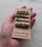 Four chunky driftwood buttons - Image 4