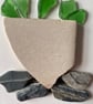 Cornwall sea glass plant pot design greeting card  - Image 3