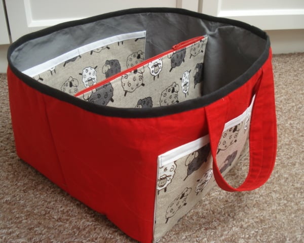 crafters or sewing tote carry all bag