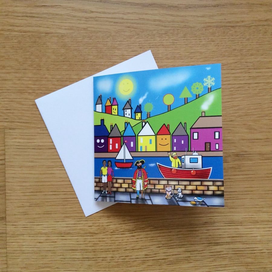 Happy harbour greeting cards