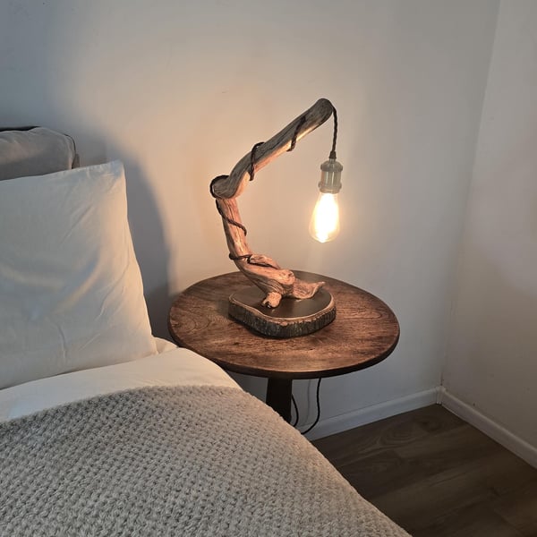 Tree branch Bedside or Desk lamp
