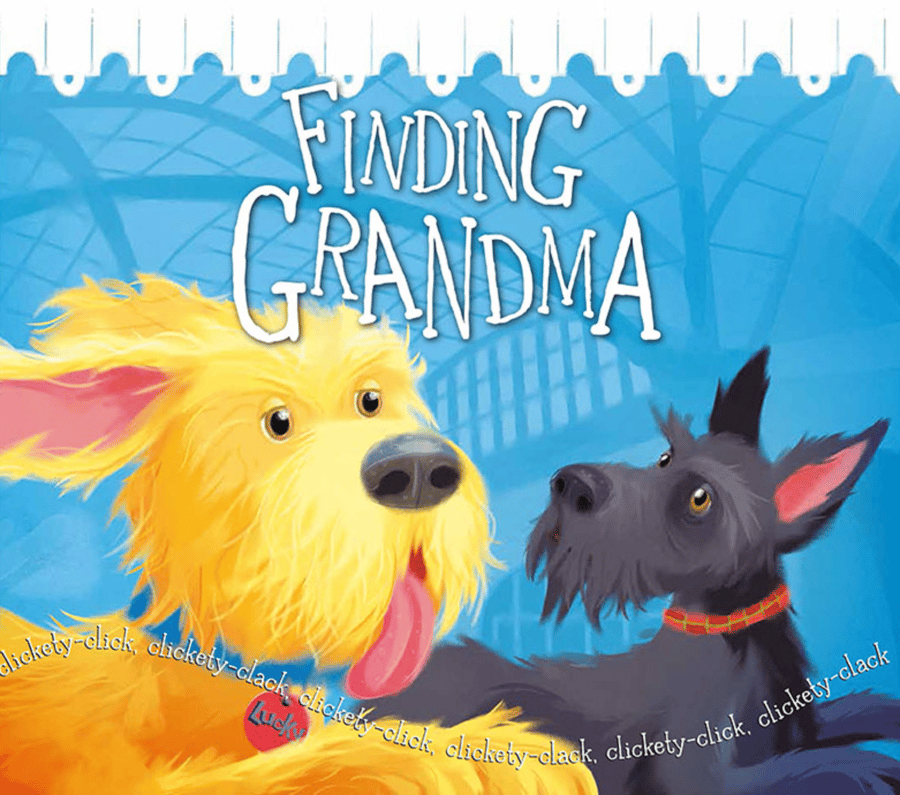 Children's book - Finding Grandma - Picture book Illustration Happy Story