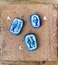 Handpainted Air Dry Clay Fish Pendant Charm - Image 2