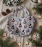 Eco-friendly Christmas gonk reusable gift bag 