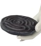 Ergonomic handheld finger labyrinth healing stone