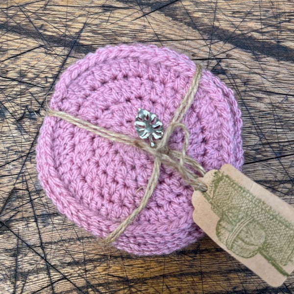  Crochet coaster set
