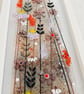 Muted meadow flowers , fused glass art - Image 2