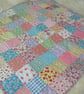 Single Patchwork quilt, Blanket, throw  - Image 3