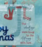 Stockings and gifts Happy Christmas card - Image 4