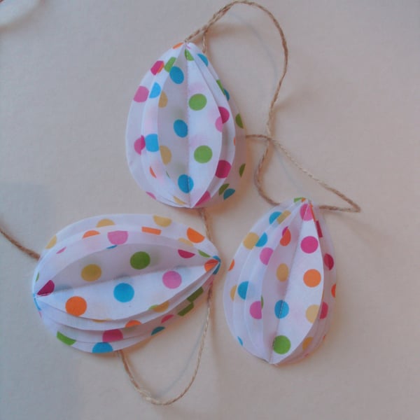 EASTER EGG BUNTING