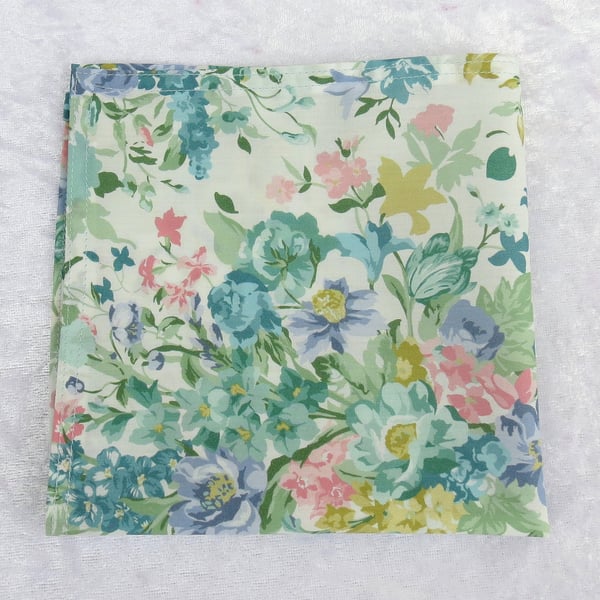 Liberty Tana Lawn handkerchief, ladies handkerc... - Folksy