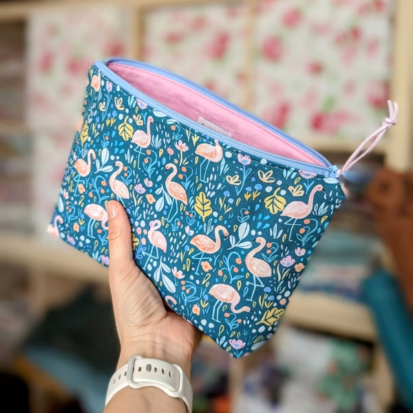 Flamingo Make Up Bag