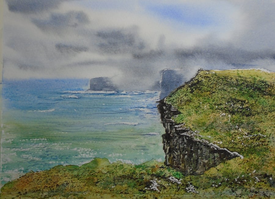 Custom Landscape A5-A2 size (Painting from a photo of your choice)