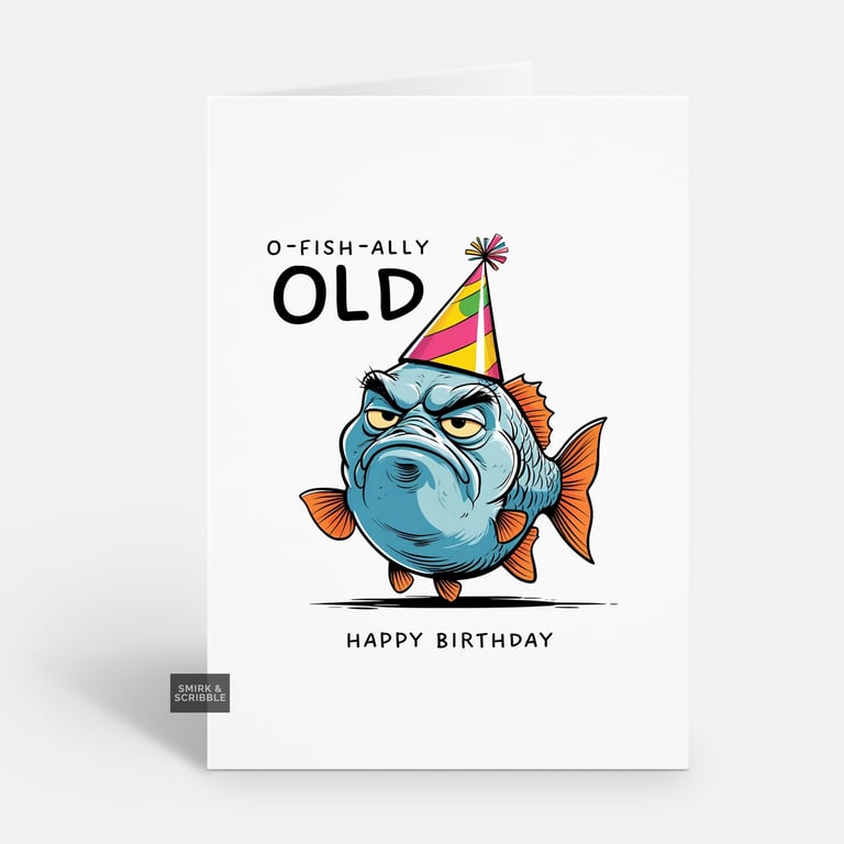 Unique Funny Birthday Card For Him Or Her 
