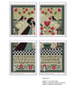 313 - Raven & Roses Cross Stitch Pattern Gothic Victorian Alphabet Sampler (PDF) - Image 5